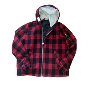 Women's H&M flannel plaid jacket